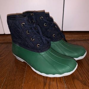 Women's Sperry saltwater duck boots